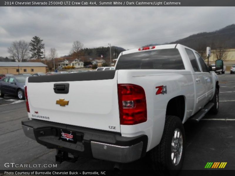 Summit White / Dark Cashmere/Light Cashmere 2014 Chevrolet Silverado 2500HD LTZ Crew Cab 4x4