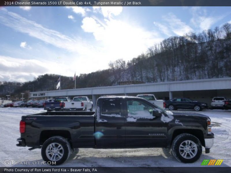 Tungsten Metallic / Jet Black 2014 Chevrolet Silverado 1500 LT Double Cab 4x4