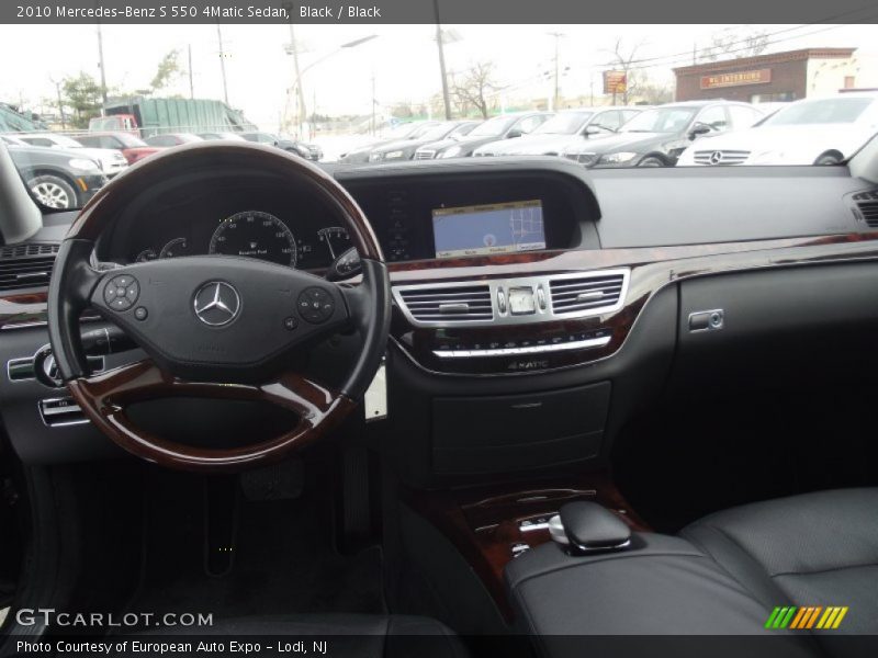 Black / Black 2010 Mercedes-Benz S 550 4Matic Sedan