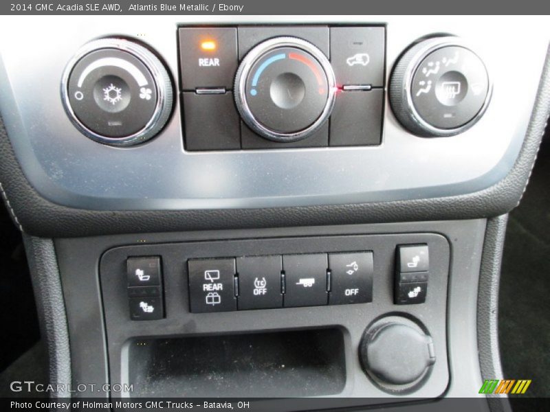 Atlantis Blue Metallic / Ebony 2014 GMC Acadia SLE AWD