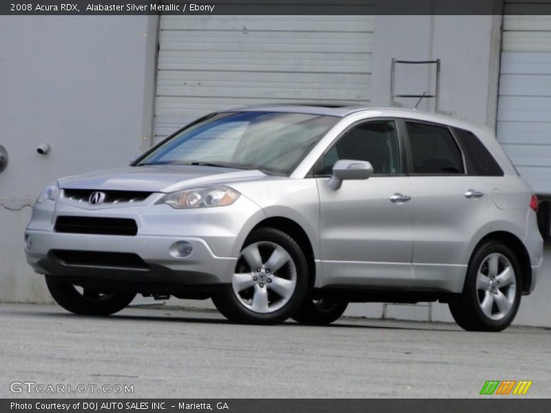 Alabaster Silver Metallic / Ebony 2008 Acura RDX