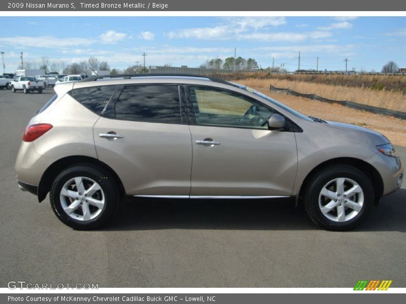 Tinted Bronze Metallic / Beige 2009 Nissan Murano S