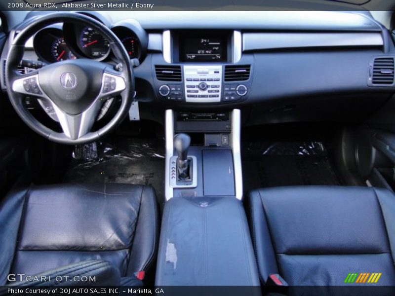 Alabaster Silver Metallic / Ebony 2008 Acura RDX
