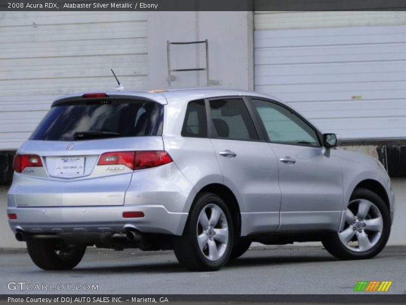 Alabaster Silver Metallic / Ebony 2008 Acura RDX