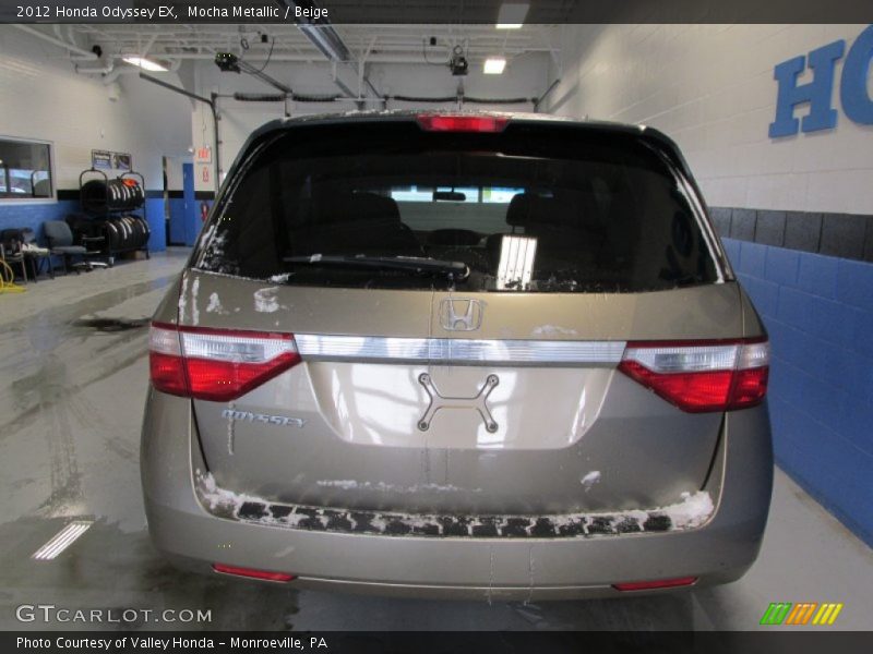 Mocha Metallic / Beige 2012 Honda Odyssey EX