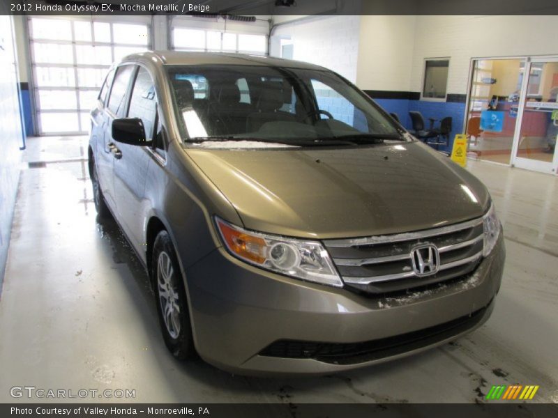 Mocha Metallic / Beige 2012 Honda Odyssey EX