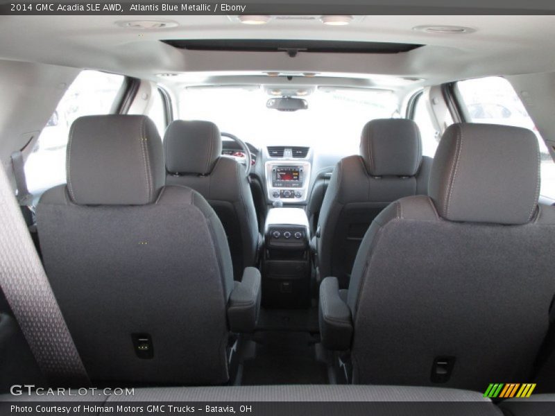 Atlantis Blue Metallic / Ebony 2014 GMC Acadia SLE AWD