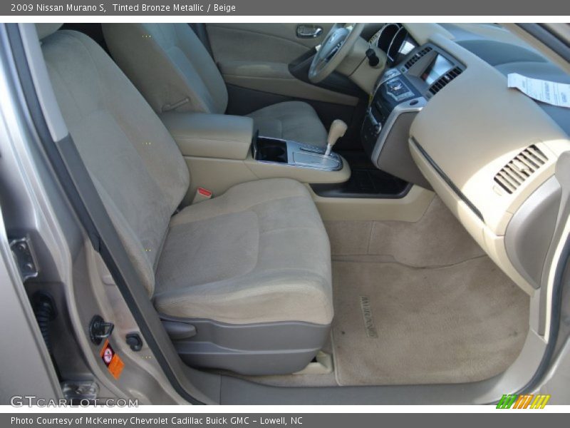 Tinted Bronze Metallic / Beige 2009 Nissan Murano S