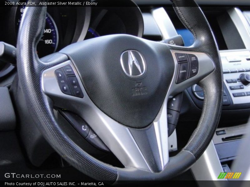 Alabaster Silver Metallic / Ebony 2008 Acura RDX