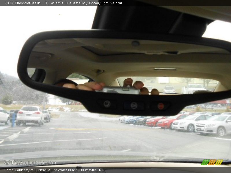 Atlantis Blue Metallic / Cocoa/Light Neutral 2014 Chevrolet Malibu LT