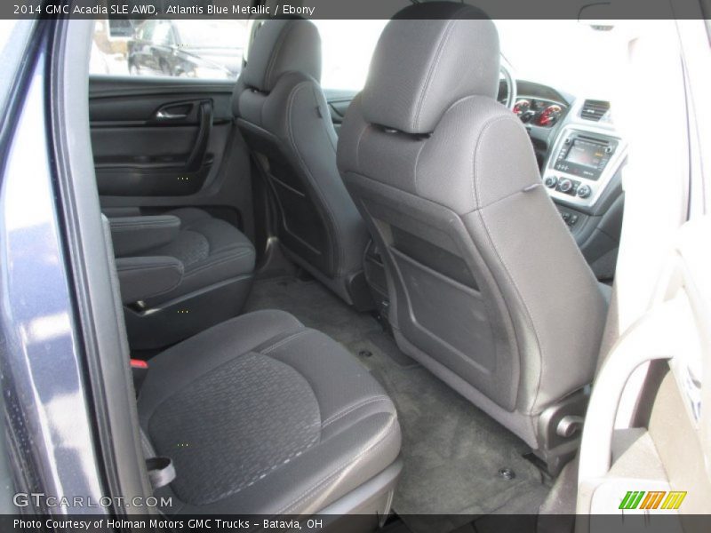 Atlantis Blue Metallic / Ebony 2014 GMC Acadia SLE AWD