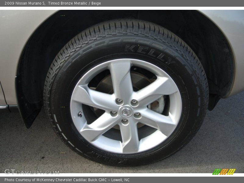 Tinted Bronze Metallic / Beige 2009 Nissan Murano S