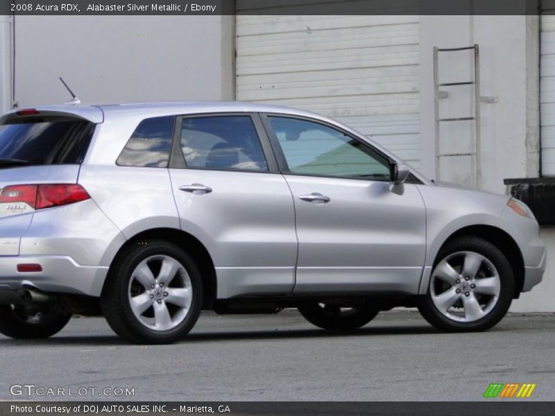 Alabaster Silver Metallic / Ebony 2008 Acura RDX