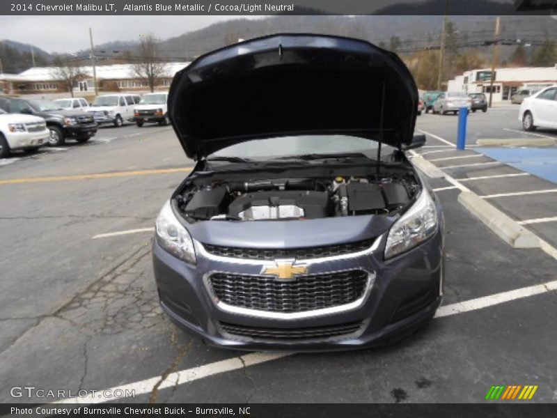 Atlantis Blue Metallic / Cocoa/Light Neutral 2014 Chevrolet Malibu LT