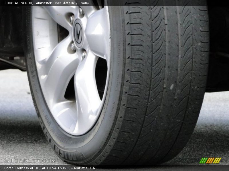 Alabaster Silver Metallic / Ebony 2008 Acura RDX