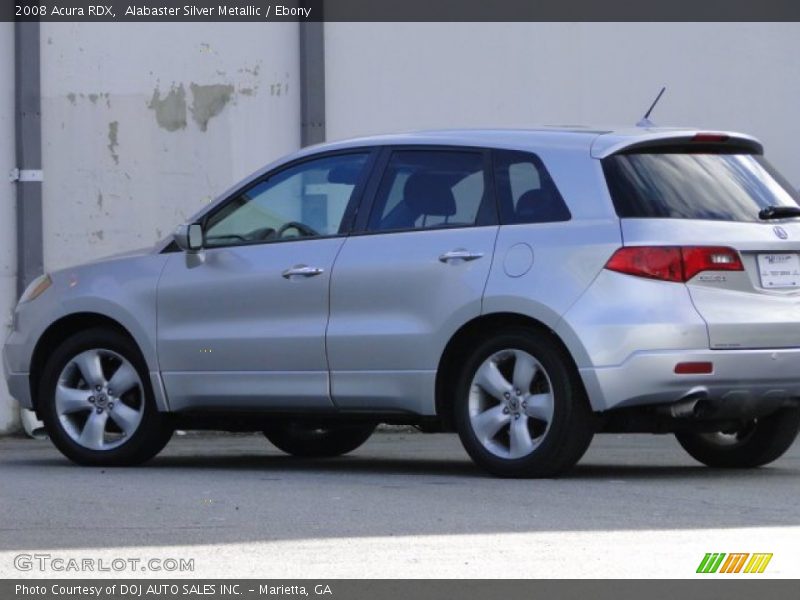Alabaster Silver Metallic / Ebony 2008 Acura RDX