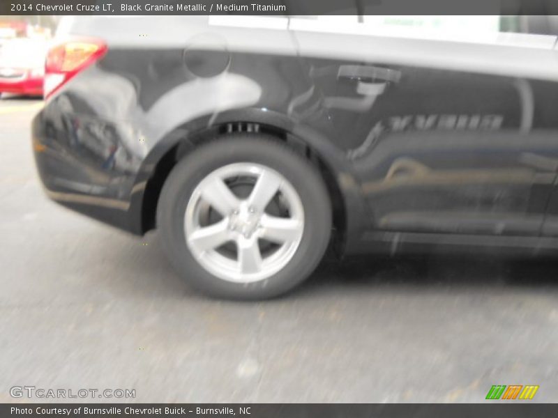 Black Granite Metallic / Medium Titanium 2014 Chevrolet Cruze LT