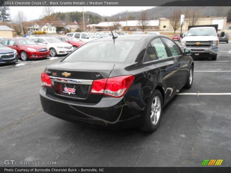 Black Granite Metallic / Medium Titanium 2014 Chevrolet Cruze LT