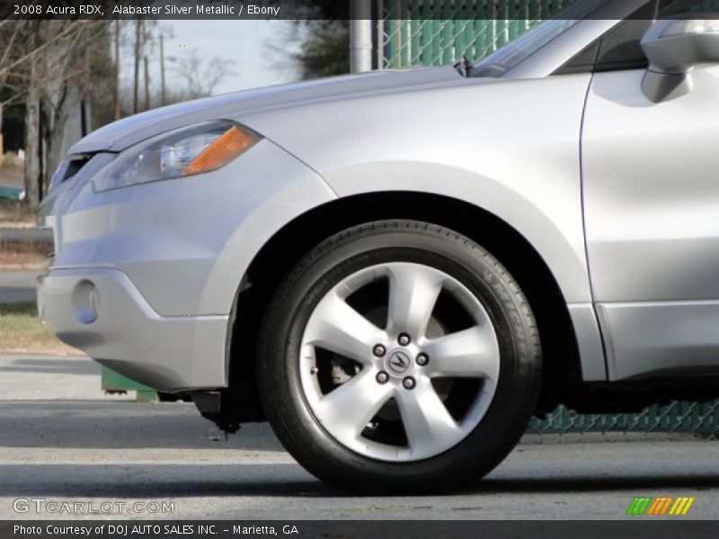 Alabaster Silver Metallic / Ebony 2008 Acura RDX