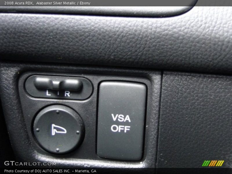 Alabaster Silver Metallic / Ebony 2008 Acura RDX