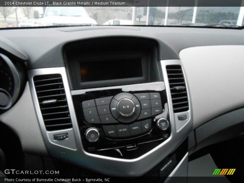 Black Granite Metallic / Medium Titanium 2014 Chevrolet Cruze LT