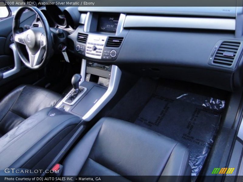Alabaster Silver Metallic / Ebony 2008 Acura RDX