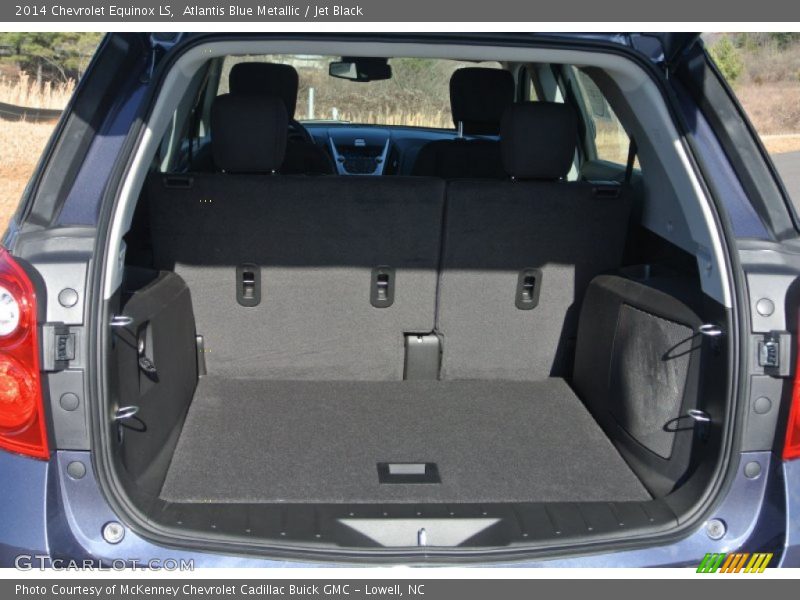 Atlantis Blue Metallic / Jet Black 2014 Chevrolet Equinox LS