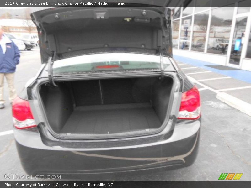 Black Granite Metallic / Medium Titanium 2014 Chevrolet Cruze LT