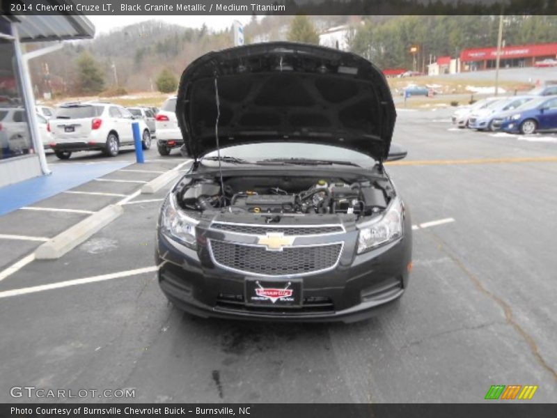 Black Granite Metallic / Medium Titanium 2014 Chevrolet Cruze LT