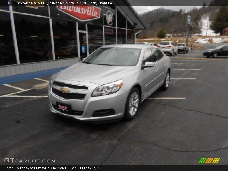 Silver Ice Metallic / Jet Black/Titanium 2013 Chevrolet Malibu LT