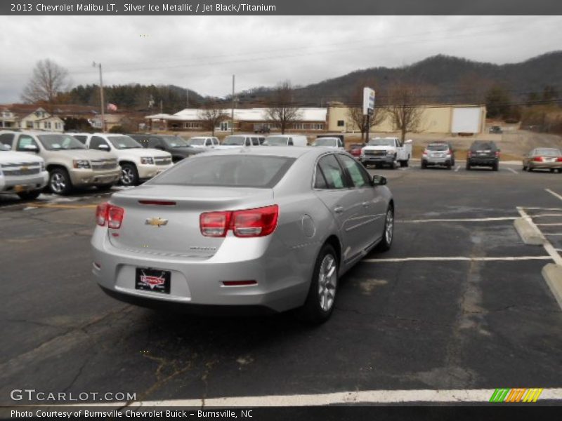 Silver Ice Metallic / Jet Black/Titanium 2013 Chevrolet Malibu LT