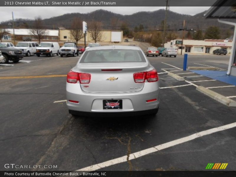 Silver Ice Metallic / Jet Black/Titanium 2013 Chevrolet Malibu LT