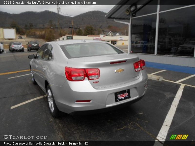 Silver Ice Metallic / Jet Black/Titanium 2013 Chevrolet Malibu LT