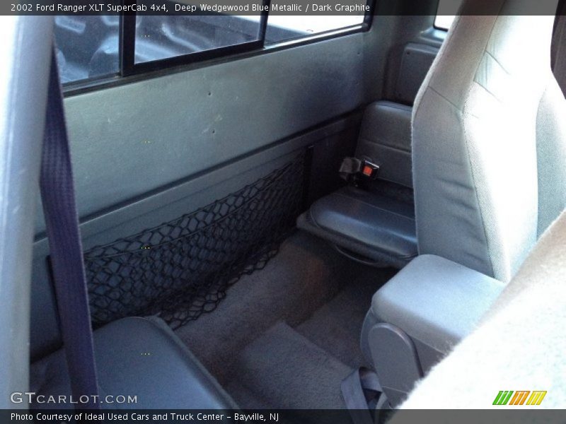Deep Wedgewood Blue Metallic / Dark Graphite 2002 Ford Ranger XLT SuperCab 4x4