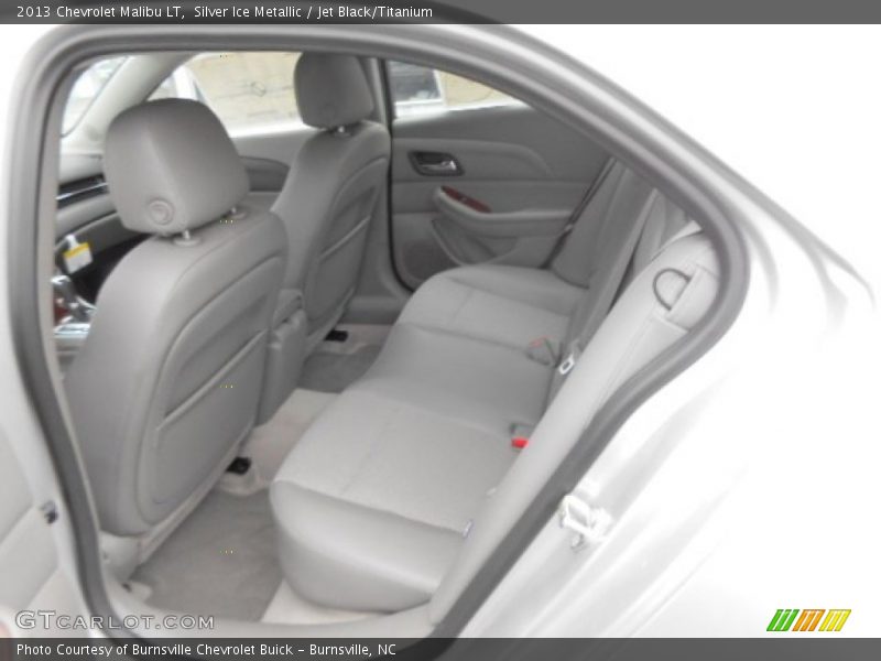 Silver Ice Metallic / Jet Black/Titanium 2013 Chevrolet Malibu LT