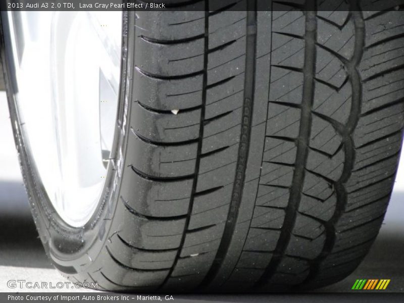 Lava Gray Pearl Effect / Black 2013 Audi A3 2.0 TDI