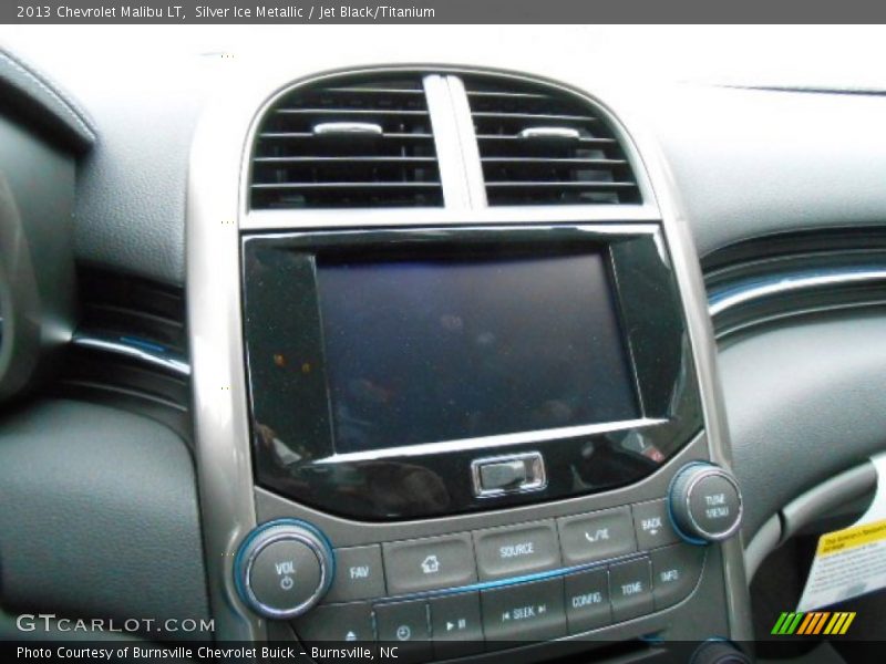 Silver Ice Metallic / Jet Black/Titanium 2013 Chevrolet Malibu LT