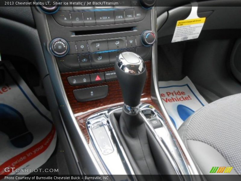 Silver Ice Metallic / Jet Black/Titanium 2013 Chevrolet Malibu LT