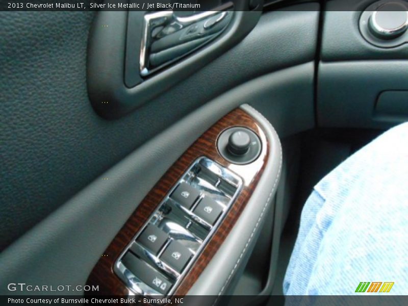 Silver Ice Metallic / Jet Black/Titanium 2013 Chevrolet Malibu LT