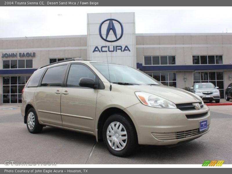 Desert Sand Mica / Fawn Beige 2004 Toyota Sienna CE