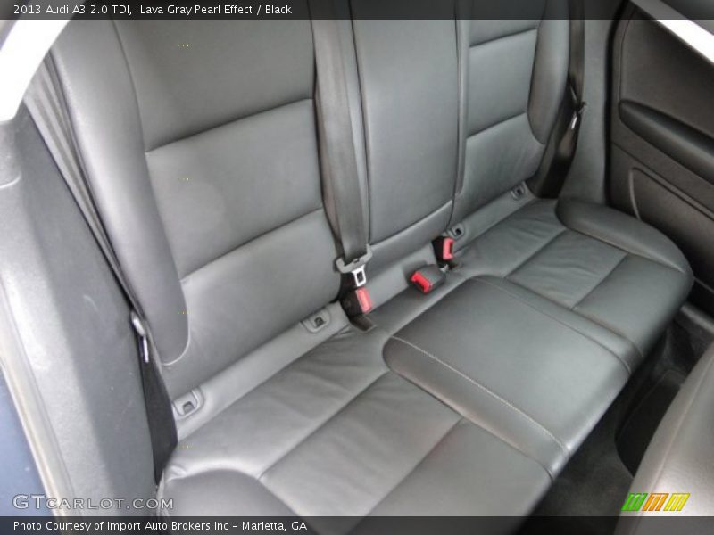 Lava Gray Pearl Effect / Black 2013 Audi A3 2.0 TDI