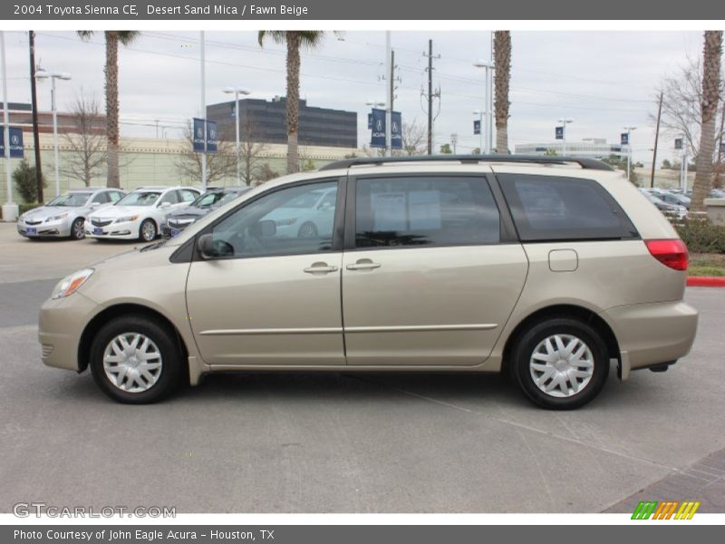 Desert Sand Mica / Fawn Beige 2004 Toyota Sienna CE