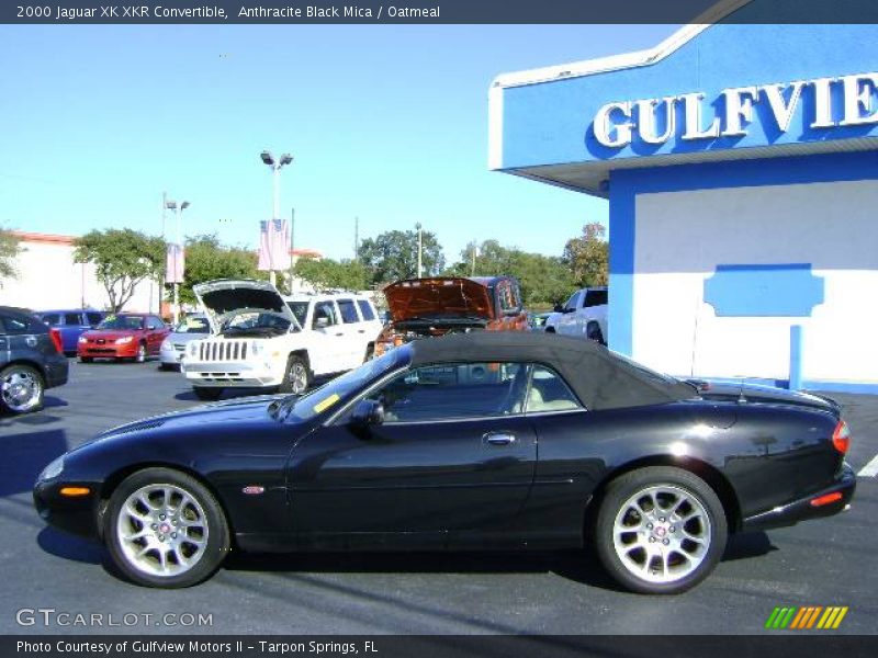 Anthracite Black Mica / Oatmeal 2000 Jaguar XK XKR Convertible