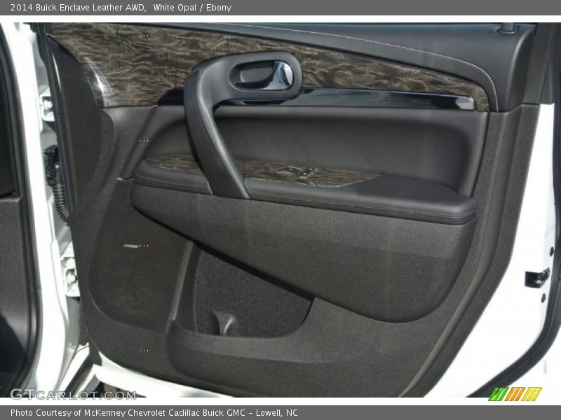 White Opal / Ebony 2014 Buick Enclave Leather AWD