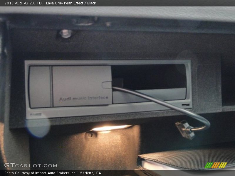 Lava Gray Pearl Effect / Black 2013 Audi A3 2.0 TDI