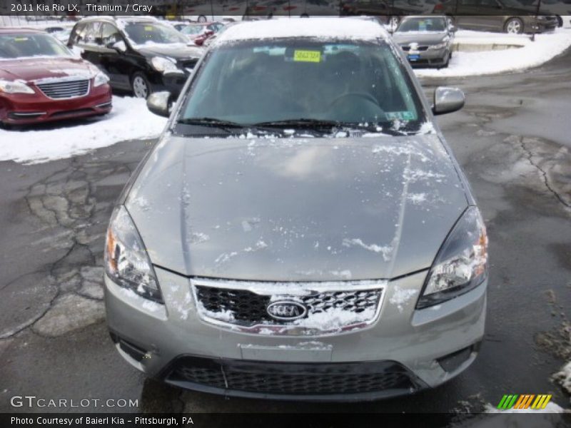 Titanium / Gray 2011 Kia Rio LX