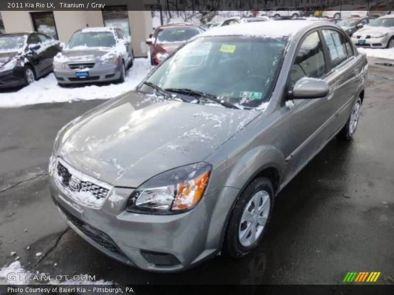Titanium / Gray 2011 Kia Rio LX