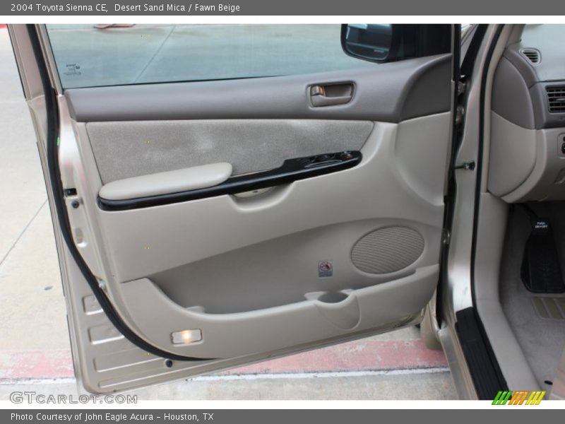 Desert Sand Mica / Fawn Beige 2004 Toyota Sienna CE