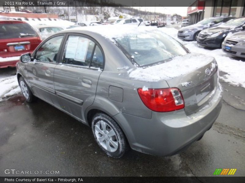 Titanium / Gray 2011 Kia Rio LX