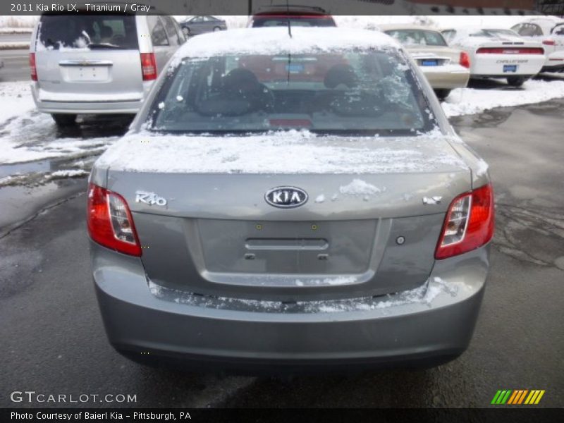 Titanium / Gray 2011 Kia Rio LX